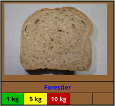 Forestier 1 kg 5 kg 10 kg